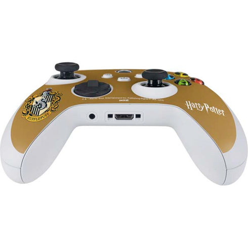 Wizarding World Harry Potter Hufflepuff House Crest Xbox Series S Controller Skin